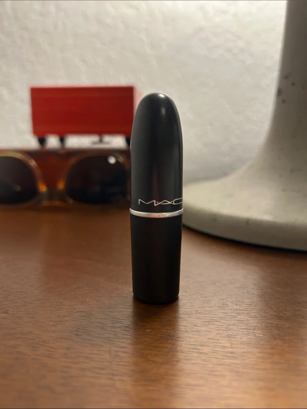 OOP! MAC Cosmetics HOT CHOCOLATE Satin Lipstick OOP BNWOB